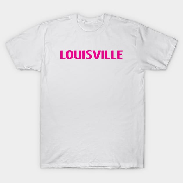 Louisville T-Shirt by ProjectX23Red
